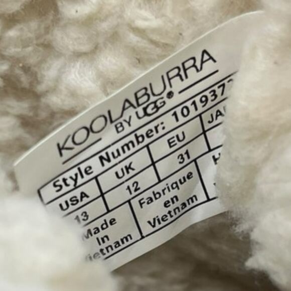 Girls Koolaburra By UGG Victoria Short 1019372 Suede Snow Boots Size 4 Brown - Picture 6 of 6